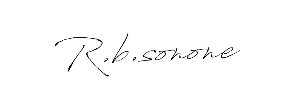 How to make R.b.sonone signature? Antro_Vectra is a professional autograph style. Create handwritten signature for R.b.sonone name. R.b.sonone signature style 6 images and pictures png