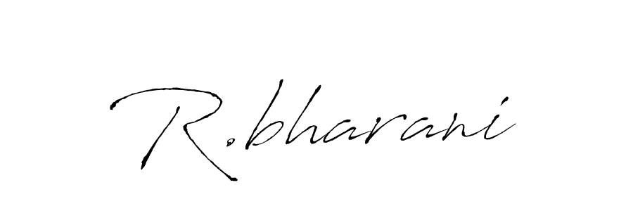 How to Draw R.bharani signature style? Antro_Vectra is a latest design signature styles for name R.bharani. R.bharani signature style 6 images and pictures png