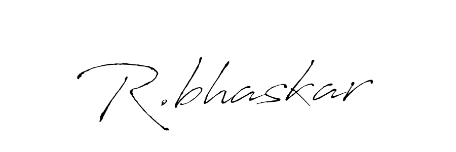 How to make R.bhaskar signature? Antro_Vectra is a professional autograph style. Create handwritten signature for R.bhaskar name. R.bhaskar signature style 6 images and pictures png