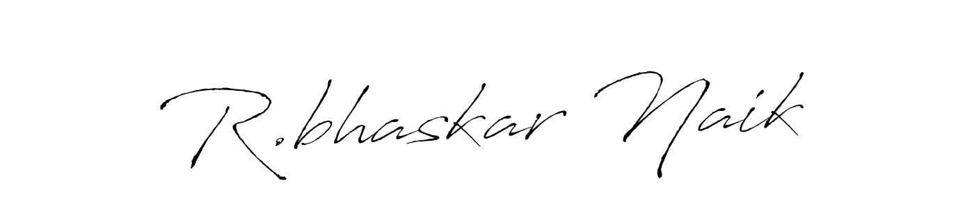 You should practise on your own different ways (Antro_Vectra) to write your name (R.bhaskar Naik) in signature. don't let someone else do it for you. R.bhaskar Naik signature style 6 images and pictures png