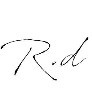 See photos of R.d official signature by Spectra . Check more albums & portfolios. Read reviews & check more about Antro_Vectra font. R.d signature style 6 images and pictures png