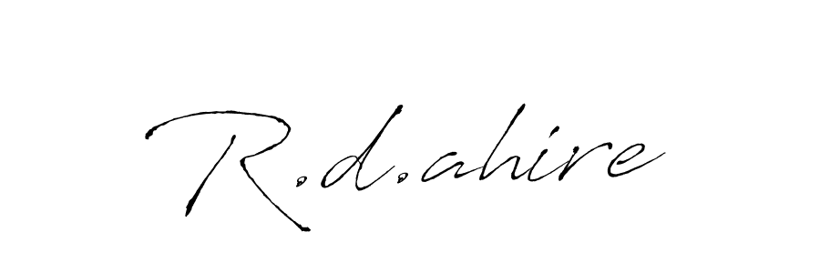 Check out images of Autograph of R.d.ahire name. Actor R.d.ahire Signature Style. Antro_Vectra is a professional sign style online. R.d.ahire signature style 6 images and pictures png