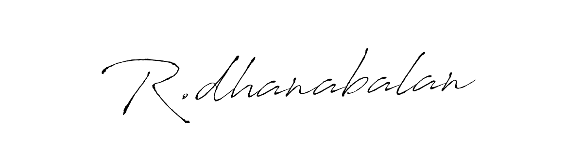 R.dhanabalan stylish signature style. Best Handwritten Sign (Antro_Vectra) for my name. Handwritten Signature Collection Ideas for my name R.dhanabalan. R.dhanabalan signature style 6 images and pictures png