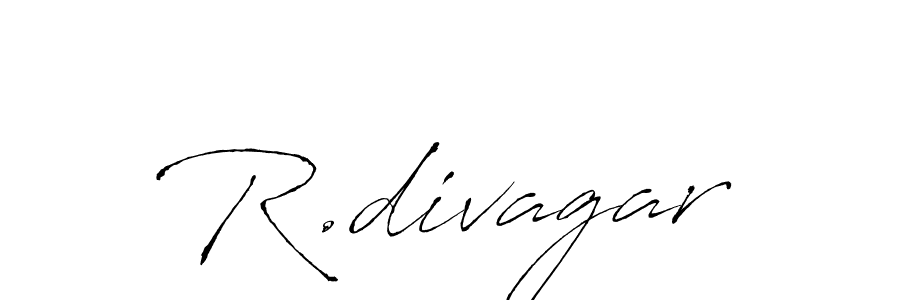 Also You can easily find your signature by using the search form. We will create R.divagar name handwritten signature images for you free of cost using Antro_Vectra sign style. R.divagar signature style 6 images and pictures png