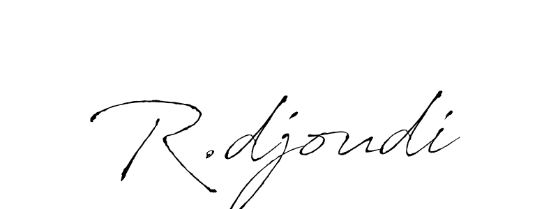 Here are the top 10 professional signature styles for the name R.djoudi. These are the best autograph styles you can use for your name. R.djoudi signature style 6 images and pictures png