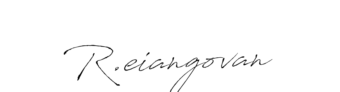 R.eiangovan stylish signature style. Best Handwritten Sign (Antro_Vectra) for my name. Handwritten Signature Collection Ideas for my name R.eiangovan. R.eiangovan signature style 6 images and pictures png