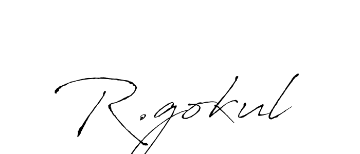 This is the best signature style for the R.gokul name. Also you like these signature font (Antro_Vectra). Mix name signature. R.gokul signature style 6 images and pictures png