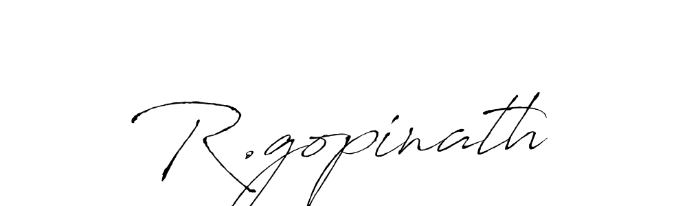 if you are searching for the best signature style for your name R.gopinath. so please give up your signature search. here we have designed multiple signature styles  using Antro_Vectra. R.gopinath signature style 6 images and pictures png