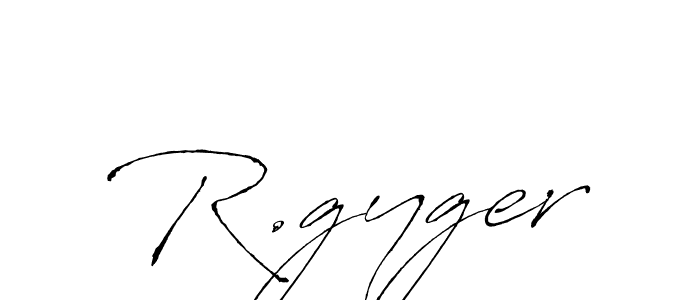 You should practise on your own different ways (Antro_Vectra) to write your name (R.gyger) in signature. don't let someone else do it for you. R.gyger signature style 6 images and pictures png
