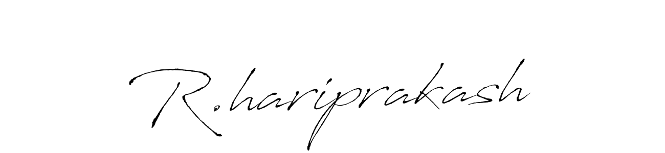 Also You can easily find your signature by using the search form. We will create R.hariprakash name handwritten signature images for you free of cost using Antro_Vectra sign style. R.hariprakash signature style 6 images and pictures png