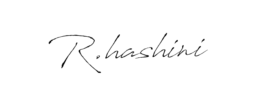 Create a beautiful signature design for name R.hashini. With this signature (Antro_Vectra) fonts, you can make a handwritten signature for free. R.hashini signature style 6 images and pictures png