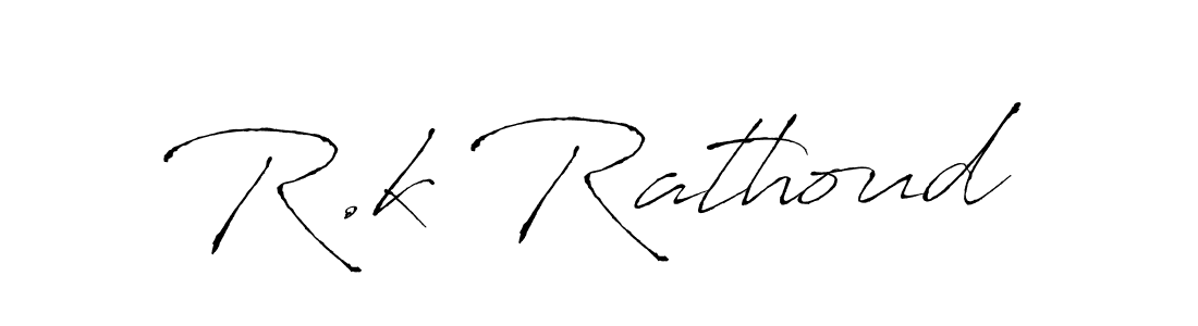 Make a beautiful signature design for name R.k Rathoud. Use this online signature maker to create a handwritten signature for free. R.k Rathoud signature style 6 images and pictures png
