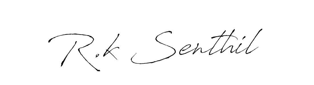 Make a beautiful signature design for name R.k Senthil. Use this online signature maker to create a handwritten signature for free. R.k Senthil signature style 6 images and pictures png