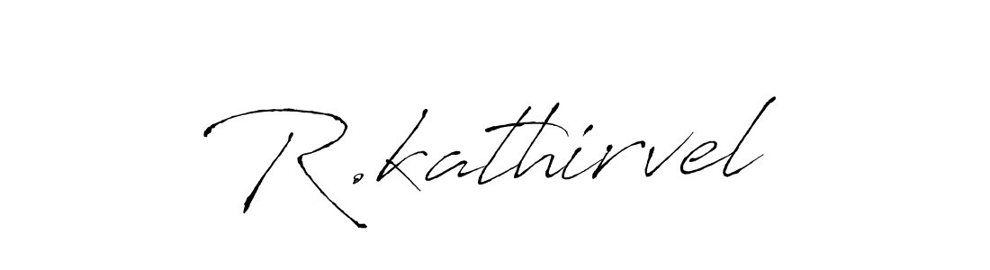 R.kathirvel stylish signature style. Best Handwritten Sign (Antro_Vectra) for my name. Handwritten Signature Collection Ideas for my name R.kathirvel. R.kathirvel signature style 6 images and pictures png