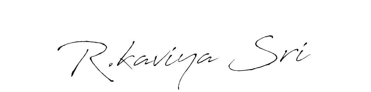 Make a beautiful signature design for name R.kaviya Sri. Use this online signature maker to create a handwritten signature for free. R.kaviya Sri signature style 6 images and pictures png