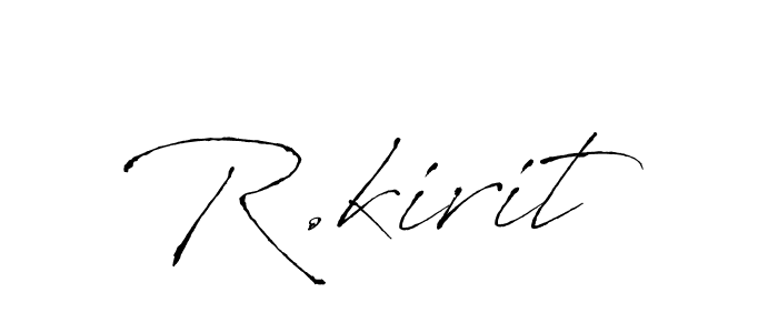 Once you've used our free online signature maker to create your best signature Antro_Vectra style, it's time to enjoy all of the benefits that R.kirit name signing documents. R.kirit signature style 6 images and pictures png