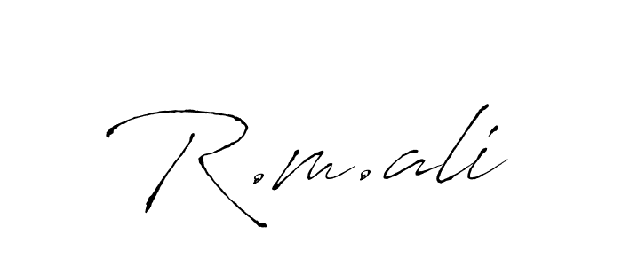 Once you've used our free online signature maker to create your best signature Antro_Vectra style, it's time to enjoy all of the benefits that R.m.ali name signing documents. R.m.ali signature style 6 images and pictures png