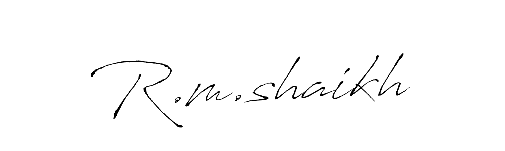 You can use this online signature creator to create a handwritten signature for the name R.m.shaikh. This is the best online autograph maker. R.m.shaikh signature style 6 images and pictures png