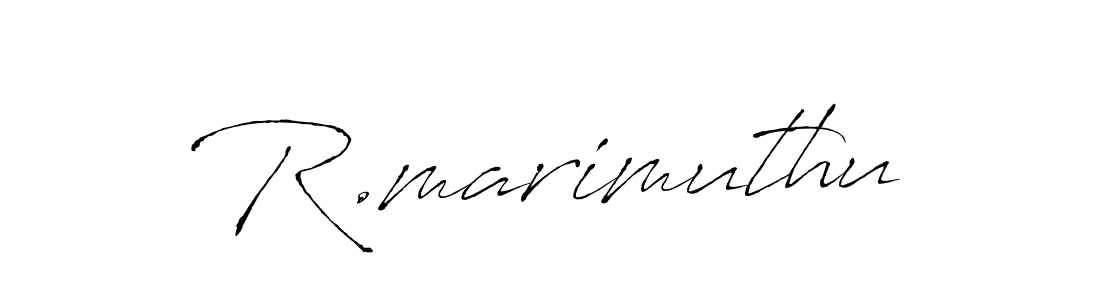 It looks lik you need a new signature style for name R.marimuthu. Design unique handwritten (Antro_Vectra) signature with our free signature maker in just a few clicks. R.marimuthu signature style 6 images and pictures png