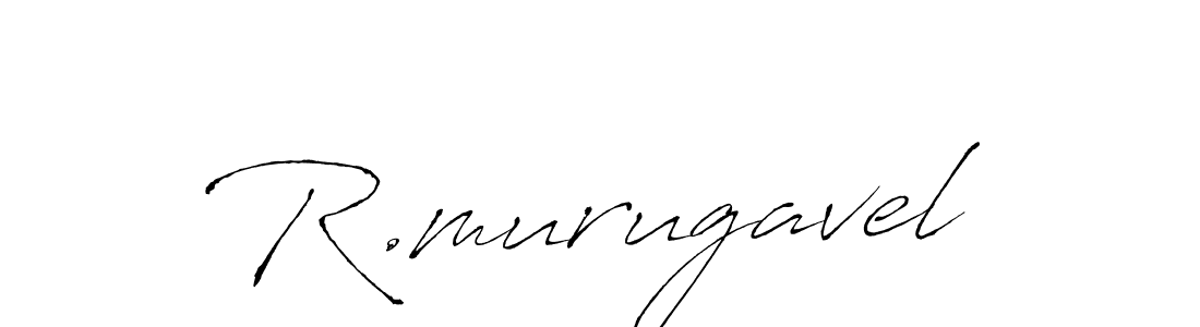 The best way (Antro_Vectra) to make a short signature is to pick only two or three words in your name. The name R.murugavel include a total of six letters. For converting this name. R.murugavel signature style 6 images and pictures png