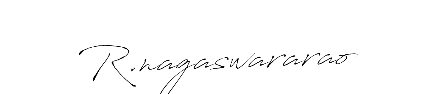 R.nagaswararao stylish signature style. Best Handwritten Sign (Antro_Vectra) for my name. Handwritten Signature Collection Ideas for my name R.nagaswararao. R.nagaswararao signature style 6 images and pictures png