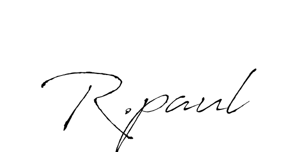 Also You can easily find your signature by using the search form. We will create R.paul name handwritten signature images for you free of cost using Antro_Vectra sign style. R.paul signature style 6 images and pictures png