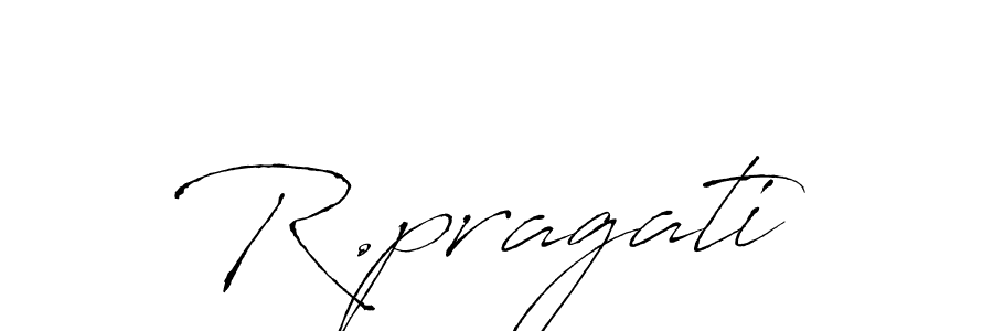 Use a signature maker to create a handwritten signature online. With this signature software, you can design (Antro_Vectra) your own signature for name R.pragati. R.pragati signature style 6 images and pictures png