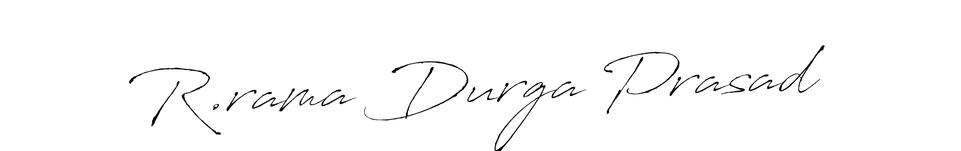 Similarly Antro_Vectra is the best handwritten signature design. Signature creator online .You can use it as an online autograph creator for name R.rama Durga Prasad. R.rama Durga Prasad signature style 6 images and pictures png