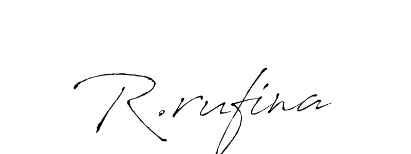 Also You can easily find your signature by using the search form. We will create R.rufina name handwritten signature images for you free of cost using Antro_Vectra sign style. R.rufina signature style 6 images and pictures png