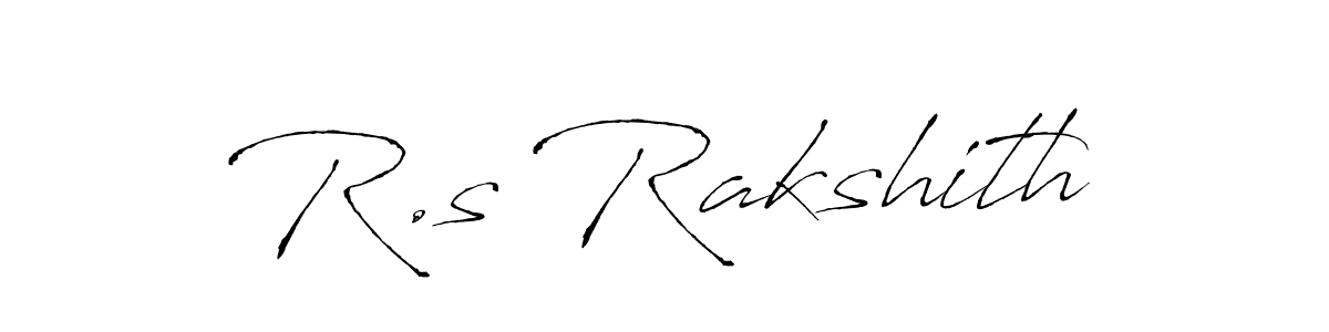 Once you've used our free online signature maker to create your best signature Antro_Vectra style, it's time to enjoy all of the benefits that R.s Rakshith name signing documents. R.s Rakshith signature style 6 images and pictures png