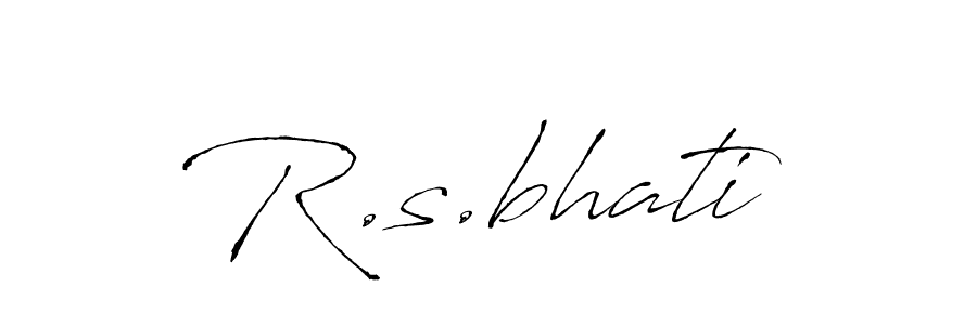Once you've used our free online signature maker to create your best signature Antro_Vectra style, it's time to enjoy all of the benefits that R.s.bhati name signing documents. R.s.bhati signature style 6 images and pictures png