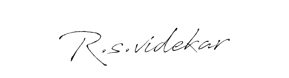 Once you've used our free online signature maker to create your best signature Antro_Vectra style, it's time to enjoy all of the benefits that R.s.videkar name signing documents. R.s.videkar signature style 6 images and pictures png