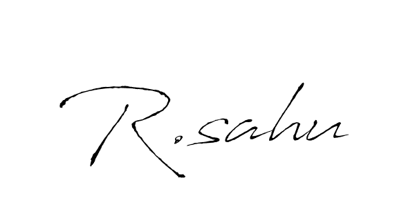 How to Draw R.sahu signature style? Antro_Vectra is a latest design signature styles for name R.sahu. R.sahu signature style 6 images and pictures png