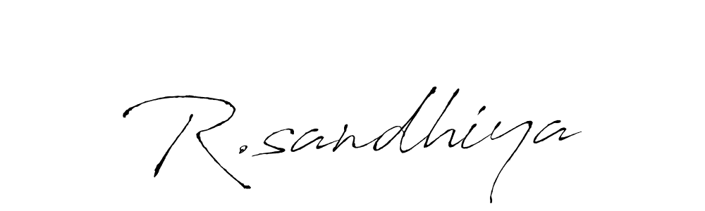You can use this online signature creator to create a handwritten signature for the name R.sandhiya. This is the best online autograph maker. R.sandhiya signature style 6 images and pictures png