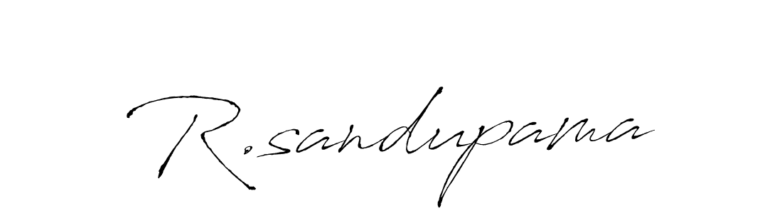 Once you've used our free online signature maker to create your best signature Antro_Vectra style, it's time to enjoy all of the benefits that R.sandupama name signing documents. R.sandupama signature style 6 images and pictures png