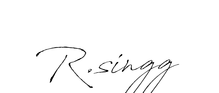 Also You can easily find your signature by using the search form. We will create R.singg name handwritten signature images for you free of cost using Antro_Vectra sign style. R.singg signature style 6 images and pictures png