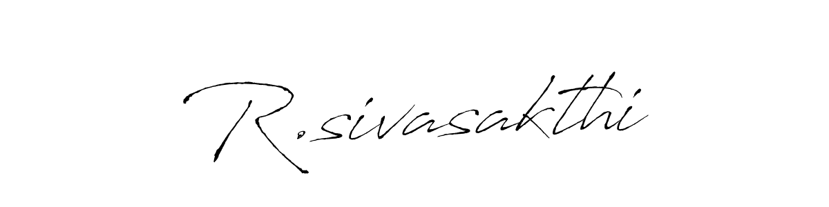 Also we have R.sivasakthi name is the best signature style. Create professional handwritten signature collection using Antro_Vectra autograph style. R.sivasakthi signature style 6 images and pictures png
