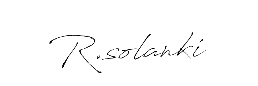 How to Draw R.solanki signature style? Antro_Vectra is a latest design signature styles for name R.solanki. R.solanki signature style 6 images and pictures png