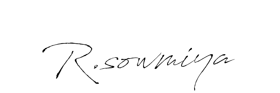 Make a short R.sowmiya signature style. Manage your documents anywhere anytime using Antro_Vectra. Create and add eSignatures, submit forms, share and send files easily. R.sowmiya signature style 6 images and pictures png