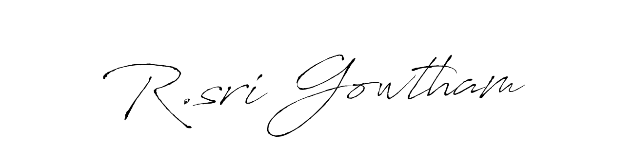 You can use this online signature creator to create a handwritten signature for the name R.sri Gowtham. This is the best online autograph maker. R.sri Gowtham signature style 6 images and pictures png