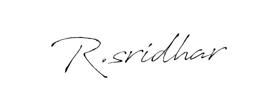 Here are the top 10 professional signature styles for the name R.sridhar. These are the best autograph styles you can use for your name. R.sridhar signature style 6 images and pictures png