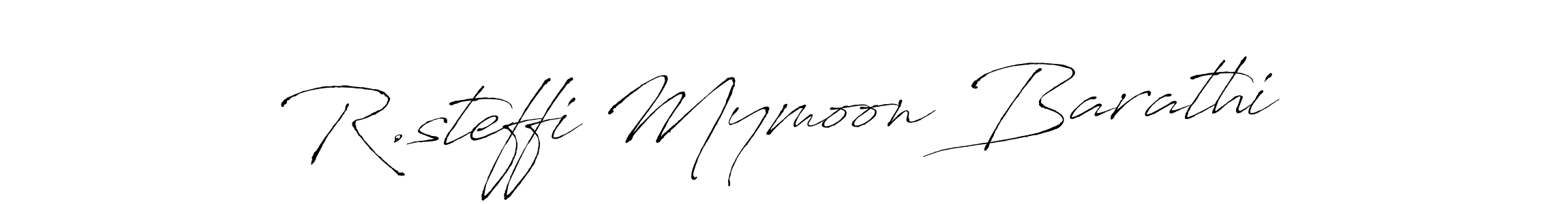 You can use this online signature creator to create a handwritten signature for the name R.steffi Mymoon Barathi. This is the best online autograph maker. R.steffi Mymoon Barathi signature style 6 images and pictures png