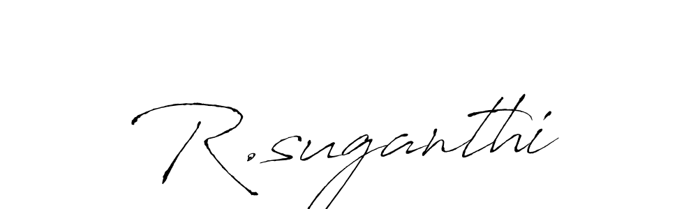 It looks lik you need a new signature style for name R.suganthi. Design unique handwritten (Antro_Vectra) signature with our free signature maker in just a few clicks. R.suganthi signature style 6 images and pictures png