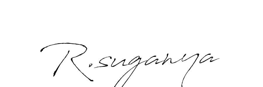 Best and Professional Signature Style for R.suganya. Antro_Vectra Best Signature Style Collection. R.suganya signature style 6 images and pictures png