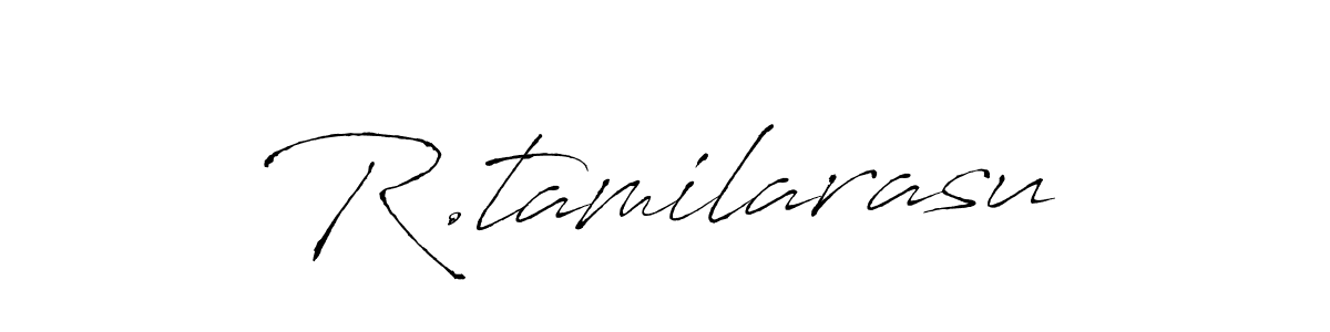 It looks lik you need a new signature style for name R.tamilarasu. Design unique handwritten (Antro_Vectra) signature with our free signature maker in just a few clicks. R.tamilarasu signature style 6 images and pictures png