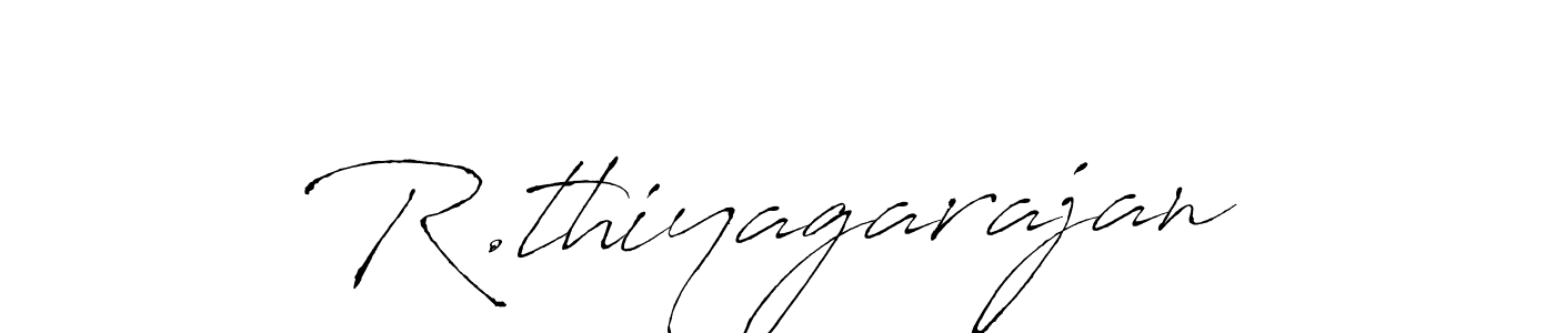 Also we have R.thiyagarajan name is the best signature style. Create professional handwritten signature collection using Antro_Vectra autograph style. R.thiyagarajan signature style 6 images and pictures png