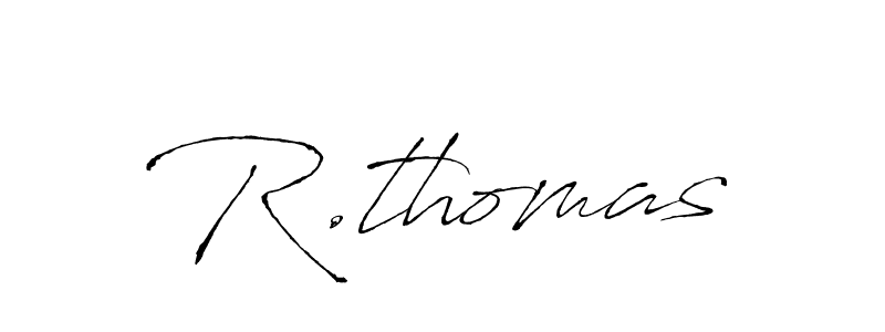 How to Draw R.thomas signature style? Antro_Vectra is a latest design signature styles for name R.thomas. R.thomas signature style 6 images and pictures png