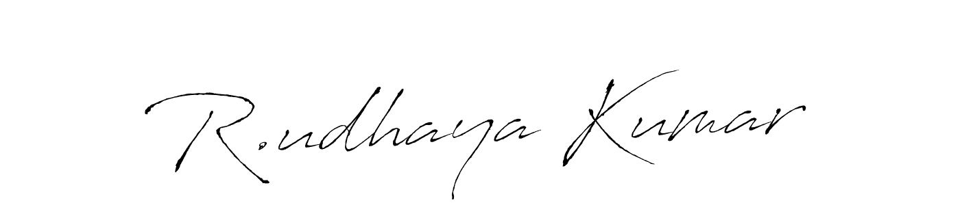 Make a beautiful signature design for name R.udhaya Kumar. Use this online signature maker to create a handwritten signature for free. R.udhaya Kumar signature style 6 images and pictures png