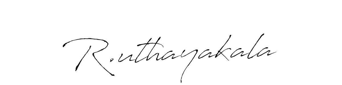 Make a beautiful signature design for name R.uthayakala. Use this online signature maker to create a handwritten signature for free. R.uthayakala signature style 6 images and pictures png