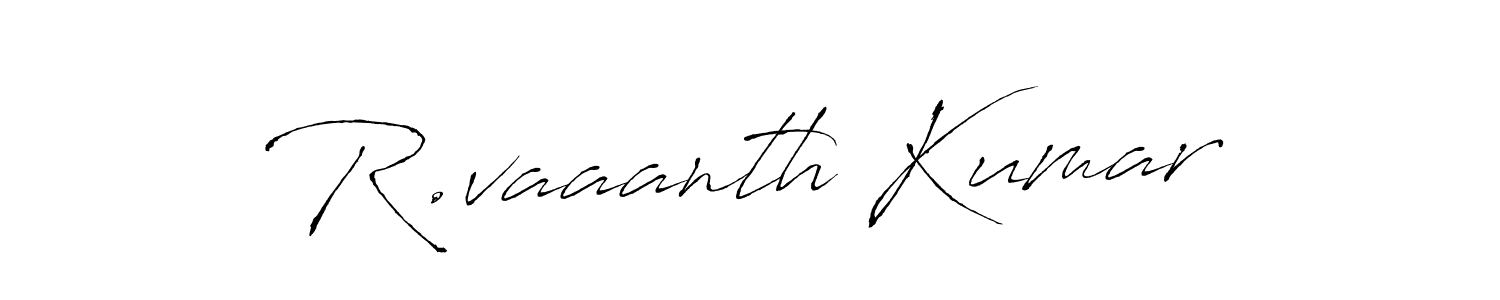 How to Draw R.vaaanth Kumar signature style? Antro_Vectra is a latest design signature styles for name R.vaaanth Kumar. R.vaaanth Kumar signature style 6 images and pictures png